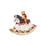 VILLEROY & BOCH Jouets De Noël Cheval À Bascule 22x17cm Porcelaine Décoration