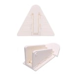 Verrou de sécurité pour enfants,1 pièce,serrure de tiroir,porte coulissante,fenêtre,accessoires de sécurité pour enfants - Type White 1 Piece