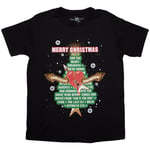 Tom Petty & The Heartbreakers Unisex T-Shirt: Merry Christmas (Small)