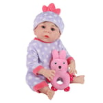 XLH 50cm Reborn Doll Full Silicone Body Cute Rebirth Doll Lifelike Realistic Bathable Reborn Baby Dolls 20 Inch Simulation Doll