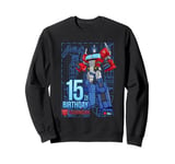 TRANSFORMERS Optimus Prime 15th Birthday Sweatshirt