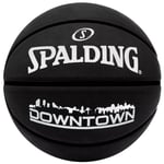 ballons de basket Unisexe, Spalding Downtown Ball, Noir