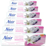 6x Nair Smoothing Hair Remover Cream Bikini & Underarm 100ml