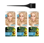 Lot de 3 crèmes de coloration pour cheveux Garnier Color Naturals toutes...