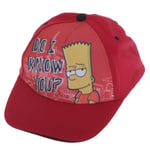 The Simpsons Barnpojkar Bart Simpson Baseball Cap