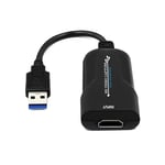 Adaptateur d'enregistrement et diffusion en streaming Portable HDMI 2.0 P,carte d'acquisition USB 1080 pour jeux vidéo en direct,fiable