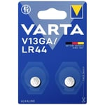 Varta Pile bouton LR 44 1.5 V 2 pc(s) 155 mAh alcaline(s) ALKALINE Spec.