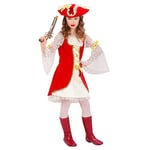 WIDMANN MILANO PARTY FASHION - Costume de pirate pour enfants Capitaine, robe, bandit, flibustier, corsaire, déguisements de carnaval