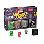 Funko Bitty Pop! The Nightmare Before Christmas - Oogie Boogie 4PK - Oogie Boogie, Lock, Shock et Une Mini-Figurine Mystère en Surprise - 2.2 Cm Collectionnable - Étagère Empilable Incluse