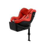 CYBEX Gold Child's Car Seat, Sirona Gi i-Size Plus with base, From approx. 3 Months to 4 Years (From Birth with Newborn Insert), Max. 20 kg, 61 - 105 cm (From 40 cm with Newborn Insert), Hibiscus Red