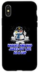 iPhone X/XS Badges and Bad Jokes My Life as a Cop Funny Sarcastic Humor Case