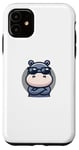 iPhone 11 Deal With It Kawaii Anime Hippo Kids Case