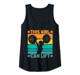 Womens Fitness Motivation Bodybuilder This Girl Can Lift Gym Tank Top