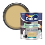 Dulux Simply Refresh Multi Surface Eggsgell Paint - Honey Nut - 750ML