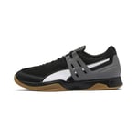 Puma Homme Boundless Chaussures de Futsal, Noir Black White-Castlerock-Gum 03, 40.5 EU