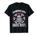American Viking Nordic Roots Design T-Shirt