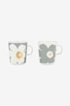 Marimekko - Mugg Unikko Anniversary 2,5 dl 2st - Vit