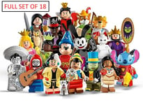 LEGO 71038 Disney 100 Series 3 Complete Set of ALL 18 new minifigures (opened)