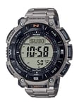 Casio Men Digital Tough Solar Watch with Titanium Strap PRG-340T-7CR