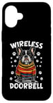 Coque pour iPhone 16 Plus Sonnette de porte sans fil de race de chien bouledogue français frechie