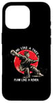 iPhone 16 Pro Tai Chi Calligraphy / 'Stand Like A Tree Flow Like A River' Case