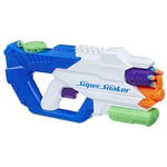 Hasbro Super Soaker DartFire water and dart gun with 5 darts, White / Blue