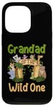 Coque pour iPhone 13 Pro Grandad Of The Wild One Zoo Famille Safari Jungle