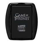 Top Trumps Game of Thrones Quiz Trivia Game, 100 categories to test your knowledge and memory featuring Tyrion Lannister, Cersei Lannister, Arya Stark, Daenerys Targaryen, 2+ player game for ages 18+