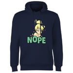 Disney Peter Pan Tinker Bell Nope Hoodie - Navy - XXL