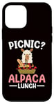 Coque pour iPhone 12 mini Pique-nique - Déjeuner Picknick Alpaka