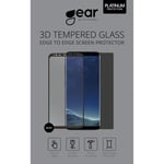 GEAR Herdet Glass 3D Full Cover Svart Samsung J5 (2017)