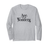 Age of Wonders Logo Black Fantasy Strategy Game Long Sleeve T-Shirt