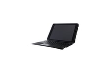 OtterBox Unlimited Series - tastatur og folio-kasse - med trackpad - tysk - sort krystal Indgangsudstyr