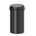 Brabantia Soptunna Touch Bin New 60 L 60L Matt Svart 402562