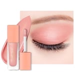 Oulac Fard à Paupière Liquide Matte Rose - Duo Ombre à Paupières Liquide Base & Rouge Liquide| Maquillage des Yeux Lisse et Mélangeable, Résistant Aux Plis,Vegan, Cruelty-Free-SA04