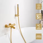 Imex Products - Mitigeur de Baignoire et Douche Thermostatique anti-calcaire Or Brossé imex monza BTM039-4OC