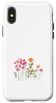 Coque pour iPhone X/XS Lovely Flower Fields Texas Wildflower Coloré Printemps