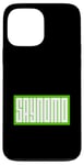 Coque pour iPhone 13 Pro Max Vert SAYNOMO (Say No More) Green Graphic