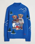 Polo Ralph Lauren Family Bear Knitted Polo Heritage Royal