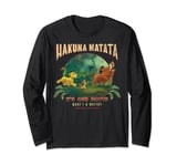 Disney The Lion King Hakuna Matata It's Our Motto Group Shot Long Sleeve T-Shirt