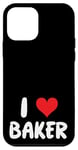 iPhone 12 mini I Love Baker - Heart Case