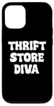 Coque pour iPhone 12/12 Pro Thrift Store Dive Funny Thrifter Tees bags and Mugs Funny