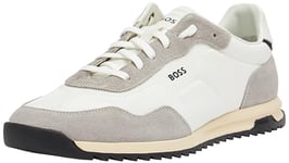 BOSS Men's Zayn_Lowp_nysd Low Profile, Open White, 5 UK