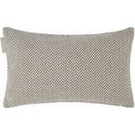 Housse de coussin 28x47 cm MADURA - Écru ocre et noir - ALEJANDRO