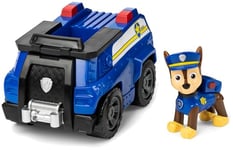 Paw Patrol, Chase’s Patrol Cruiser, Toy Car with Collectible Action Figure, Sustainably Minded Kids’ Toys for Boys & Girls Aged 3 and Up