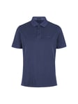 Joop Mens Polo Shirt - Blue Cotton - Size Small