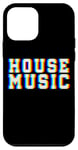 iPhone 12 mini Cool House Music Glitch Optical Illusion, Funny Music Party Case