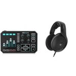 TC Helicon GoXLR Revolutionary Online Broadcaster Platform with 4-Channel Mixer, Motorized Faders & Sennheiser HD 560S, Open back reference-grade headphones for audio enthusiasts, Over Ear, Black