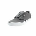 Vans Men's Atwood Trainers, Grey Canvas Pewter White, 5.5 UK