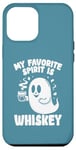 Coque pour iPhone 13 Pro Max My Favorite Color Is Whisky Funny Whisky Halloween Gifts